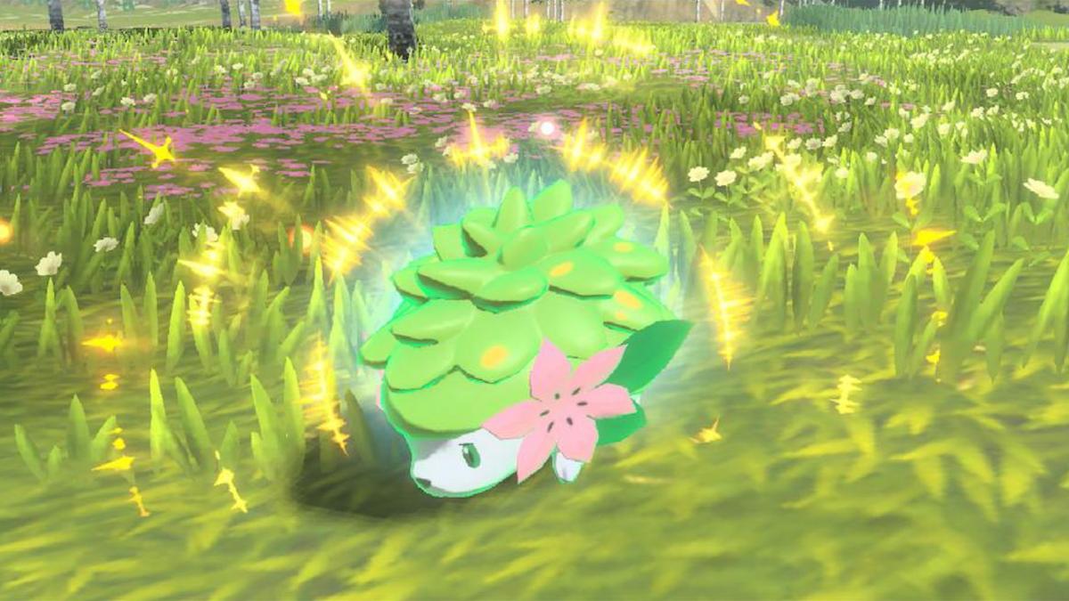 Shaymin Added to Brilliant Diamond and Shining Pearl, Can Be Shiny